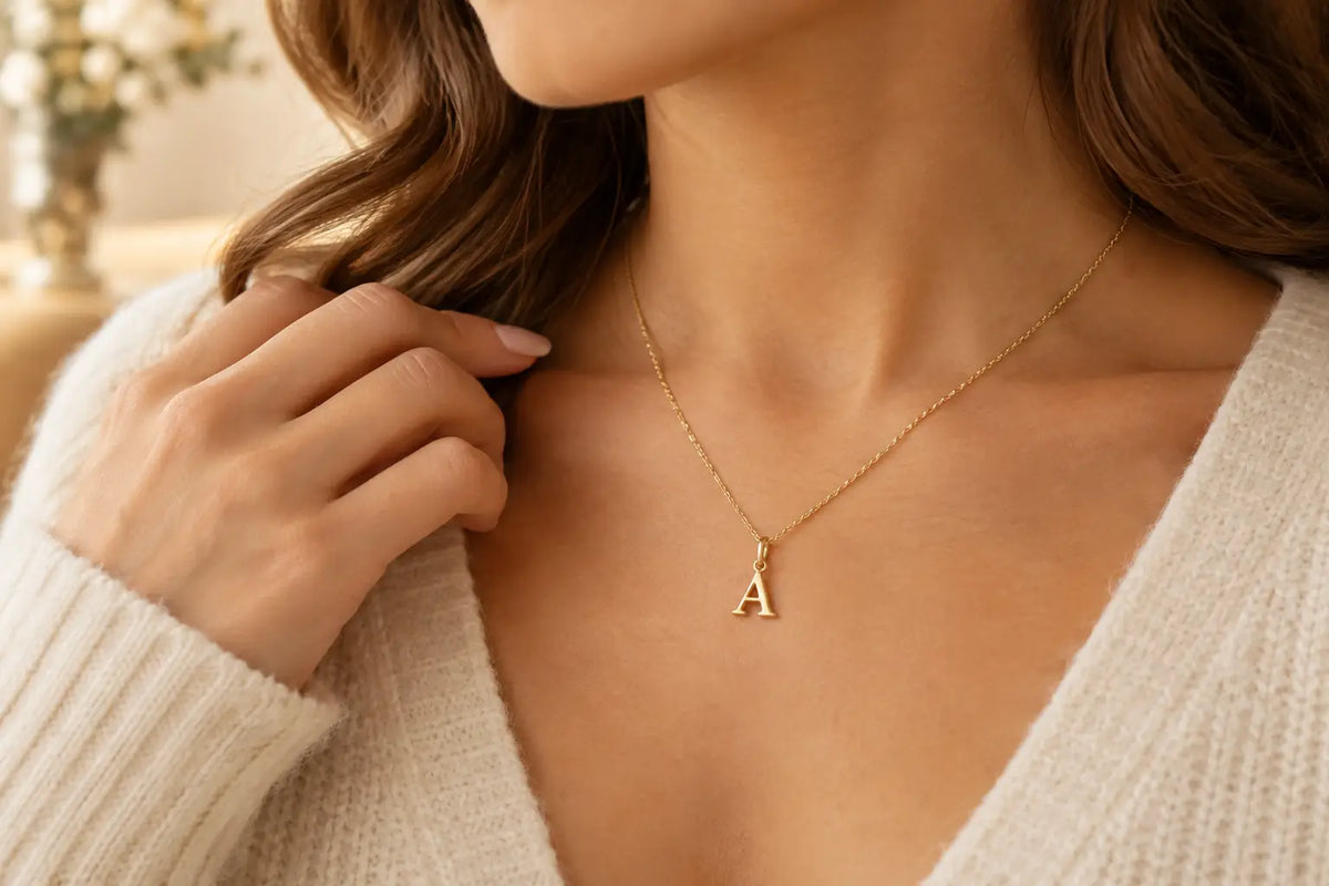 How to Choose a Personalised Initial Necklace