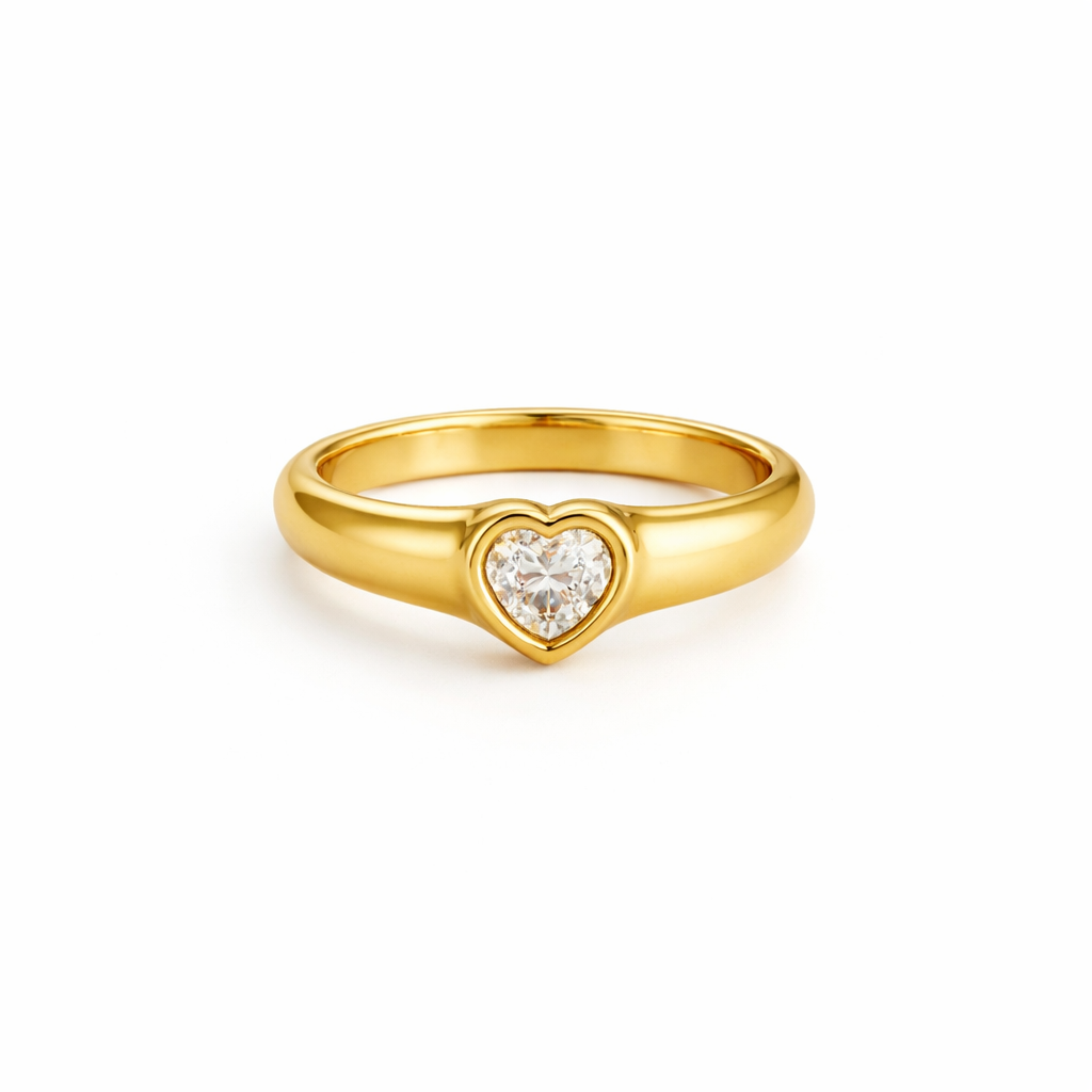 Eternal Heart Signet Ring