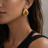 Sienna Teardrop Stud Earrings