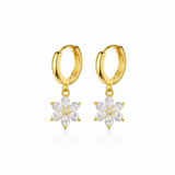 Bridget Star Hoop Earrings