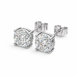 Signature Moissanite Stud Earrings