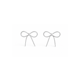 Dainty bow stud earrings crafted from 14K gold fill or sterling silver with a polished finish. Lightweight, comfortable, and hypoallergenic—perfect for adding a feminine, timeless touch to any look.