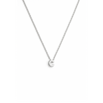 Minimalist necklace crafted from PVD-coated 18K gold-plated stainless steel for superior durability and a radiant finish. Features a custom initial pendant—perfect for adding a personal, meaningful touch to any jewellery collection. Hypoallergenic, water- and tarnish-resistant.