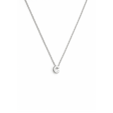 Minimalist necklace crafted from PVD-coated 18K gold-plated stainless steel for superior durability and a radiant finish. Features a custom initial pendant—perfect for adding a personal, meaningful touch to any jewellery collection. Hypoallergenic, water- and tarnish-resistant.