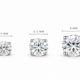 Signature Moissanite Stud Earrings