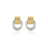 Alba Two Tone Earrings