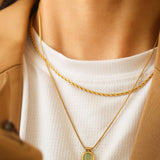 Ivy Natural Stone Necklace