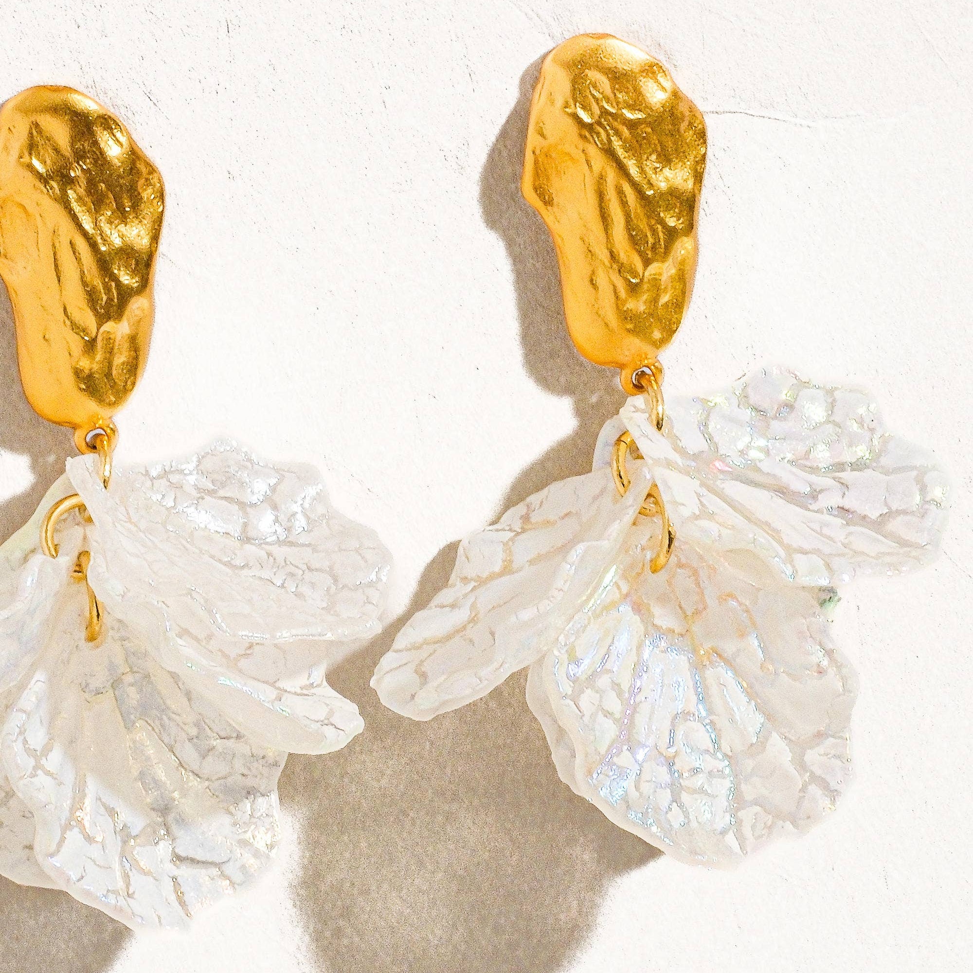Boho Floral Dangle Earrings