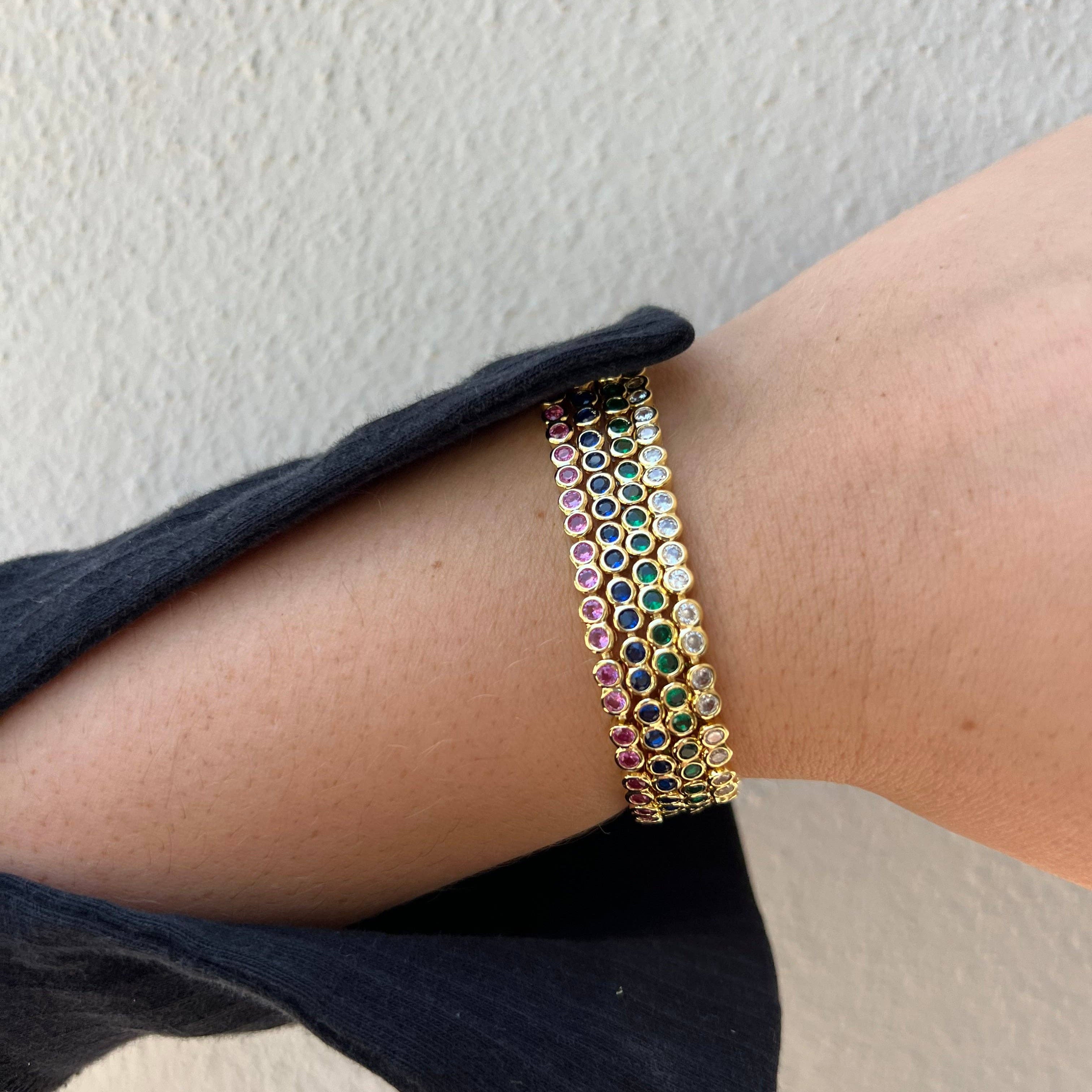 Aya Tennis Bracelet