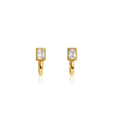 Ivy Square Zircon Earrings