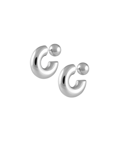 Kelly Tube Hoop Earrings