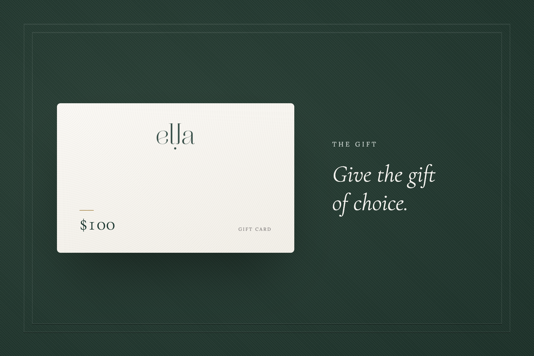 Maison Ella E-Gift Card