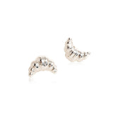 Petite Croissant Studs